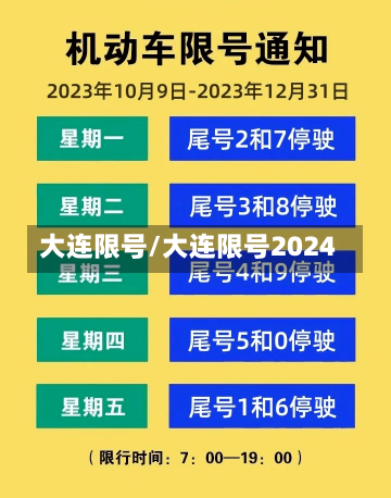 大连限号/大连限号2024