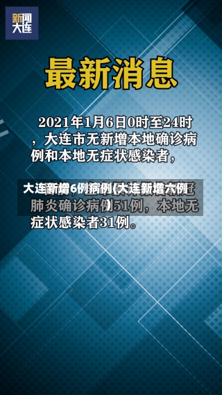 大连新增6例病例(大连新增六例)