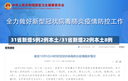 31省新增5例2例本土/31省新增22例本土8例