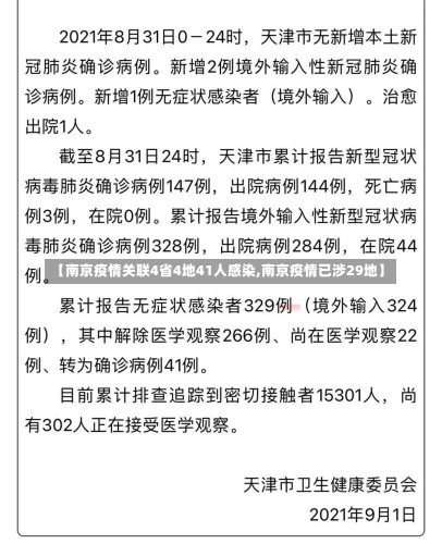 【南京疫情关联4省4地41人感染,南京疫情已涉29地】