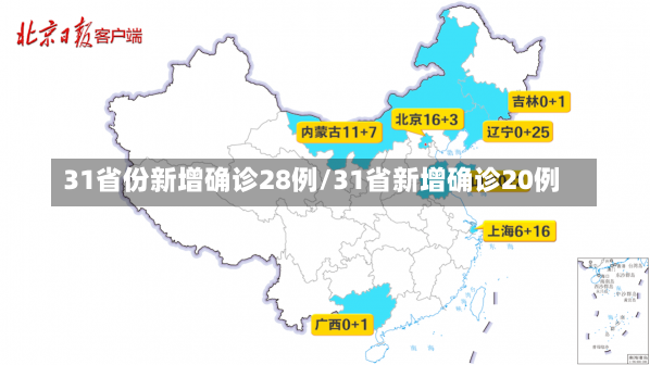 31省份新增确诊28例/31省新增确诊20例