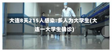 大连8天215人感染:多人为大学生(大连一大学生确诊)