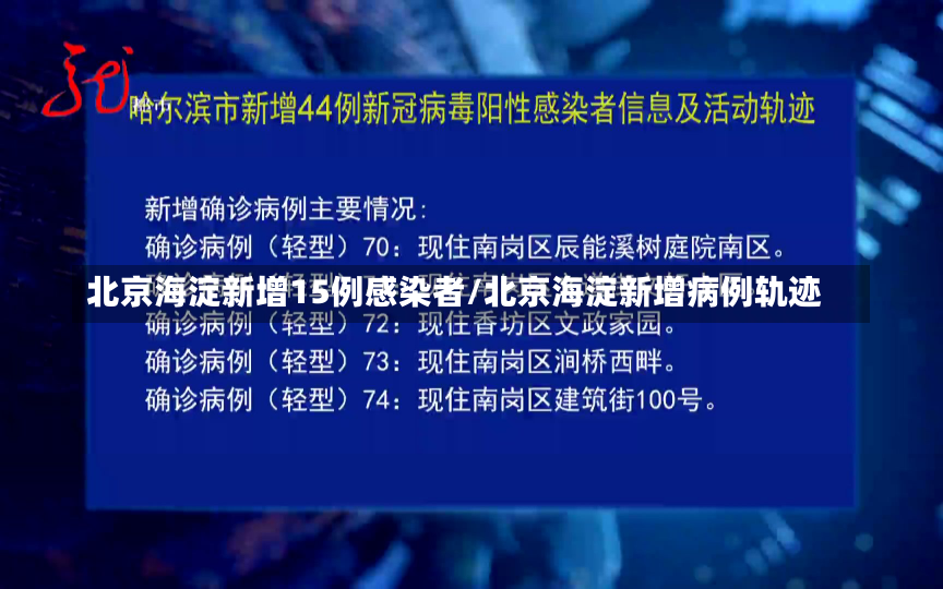 北京海淀新增15例感染者/北京海淀新增病例轨迹