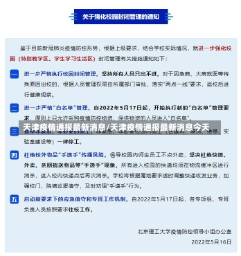 天津疫情通报最新消息/天津疫情通报最新消息今天