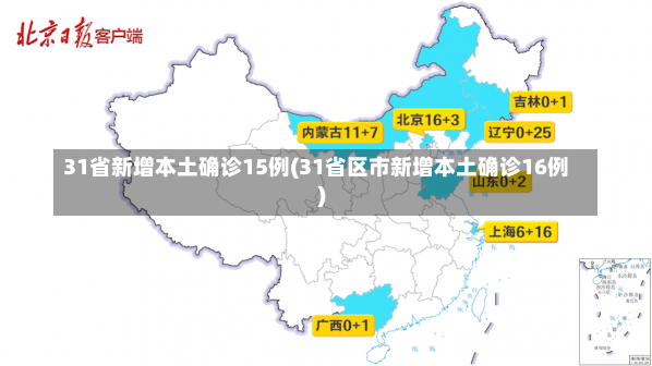 31省新增本土确诊15例(31省区市新增本土确诊16例)