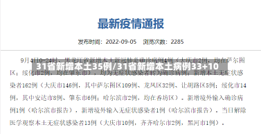 31省新增本土35例/31省新增本土病例33+10