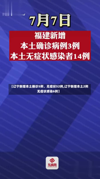 【辽宁新增本土确诊5例、无症状52例,辽宁新增本土2例无症状感染6例】